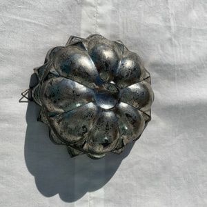 Antique Tin Cake Jello Mold